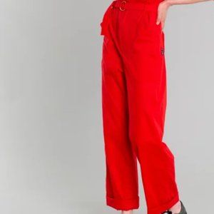 Red cotton jumpsuit - AGNES B.